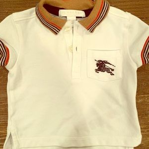 Burberry baby boy polo